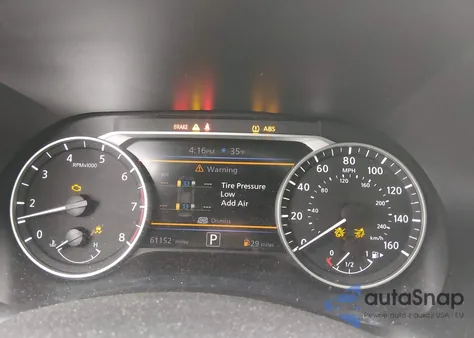 2021 Nissan Sentra Sr Xtronic Cvt из США, поврежденный, VIN 3N1AB8DV1MY251014